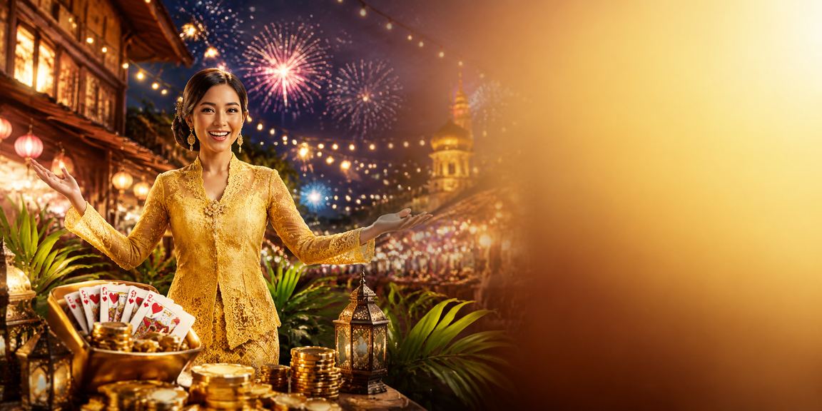Permainan Teen Patti live dealer dari Kota Bharu dengan suasana tempatan